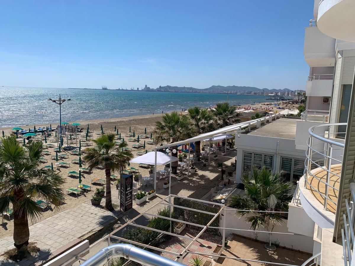 Wave Beachfront Apartments Durres Exterior photo